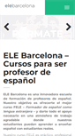 Mobile Screenshot of elebarcelona.com